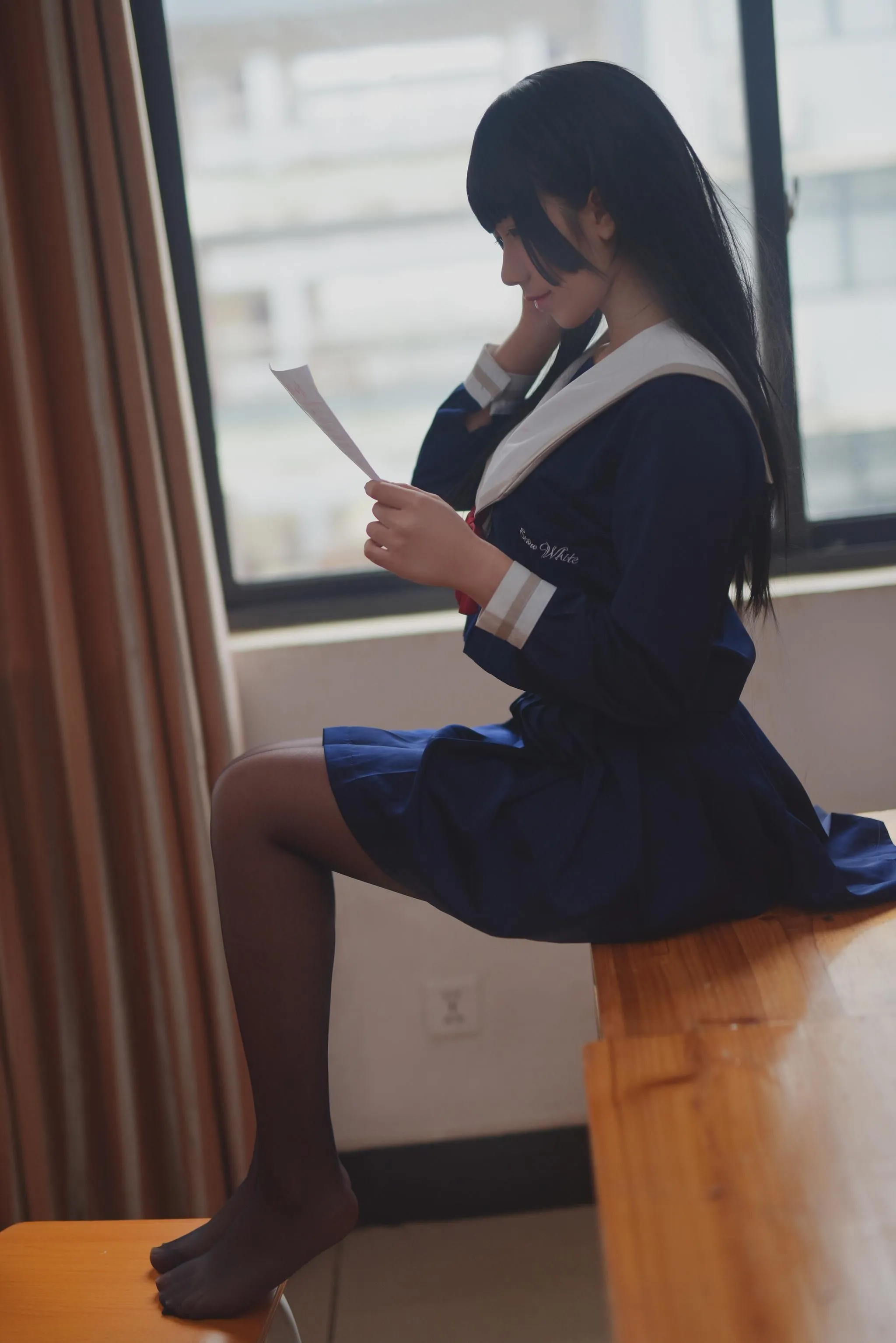 NO.35 九曲Jean-JK露脐制服 [30P]插图2